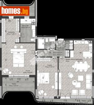 Тристаен, 212m² - Апартамент за продажба - 117173134