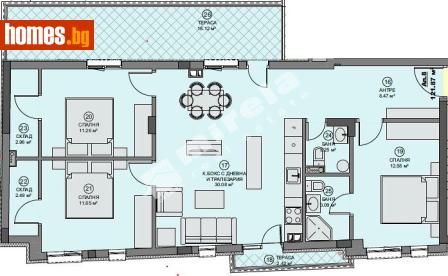 Четиристаен, 143m² - Апартамент за продажба - 117173174