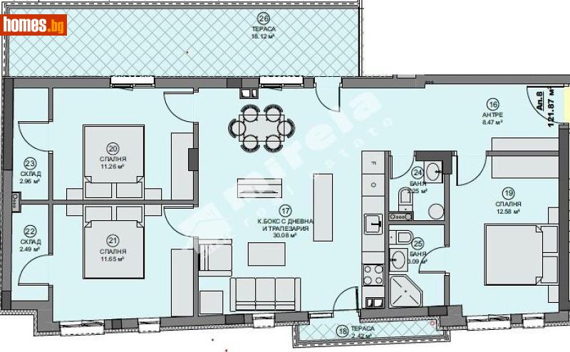 Четиристаен, 143m² - Жк. Зона Б19, София - Апартамент за продажба - МИРЕЛА - 117173174