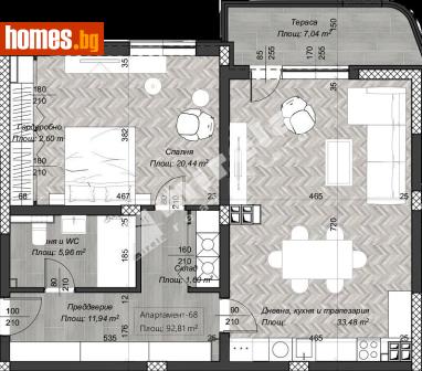 Двустаен, 109m² - Апартамент за продажба - 117173211