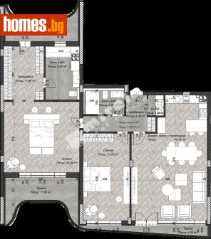 Тристаен, 178m² - Апартамент за продажба - 117173216