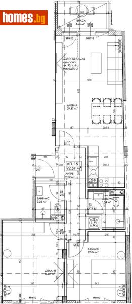 Тристаен, 113m² - София, София - град - Апартамент за продажба - МИРЕЛА - 117173598
