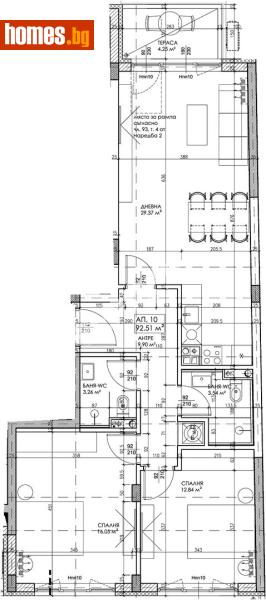Тристаен, 112m² - София, София - град - Апартамент за продажба - МИРЕЛА - 117173602