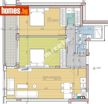 Тристаен, 112m² - Апартамент за продажба - 117174041