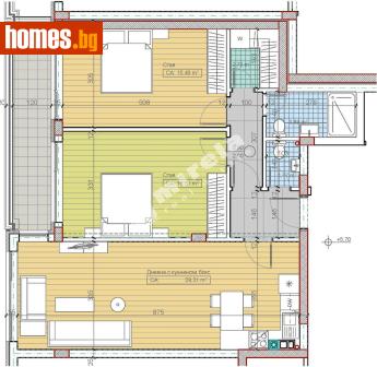 Тристаен, 113m² - Апартамент за продажба - 117174080