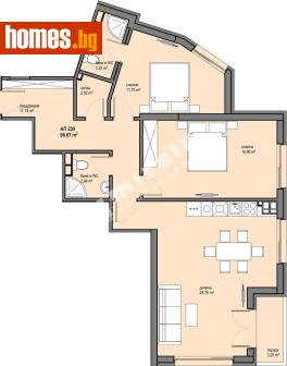 Тристаен, 114m² - Апартамент за продажба - 117174850