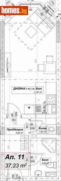 Едностаен, 47m² - София, София - град - Апартамент за продажба - МИРЕЛА - 117175102