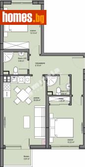 Тристаен, 85m² - Апартамент за продажба - 117175199