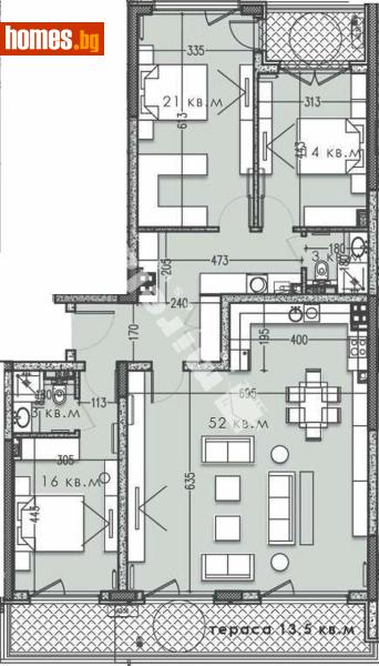 Четиристаен, 196m² - Кв. Кръстова Вада, София - Апартамент за продажба - МИРЕЛА - 117175524