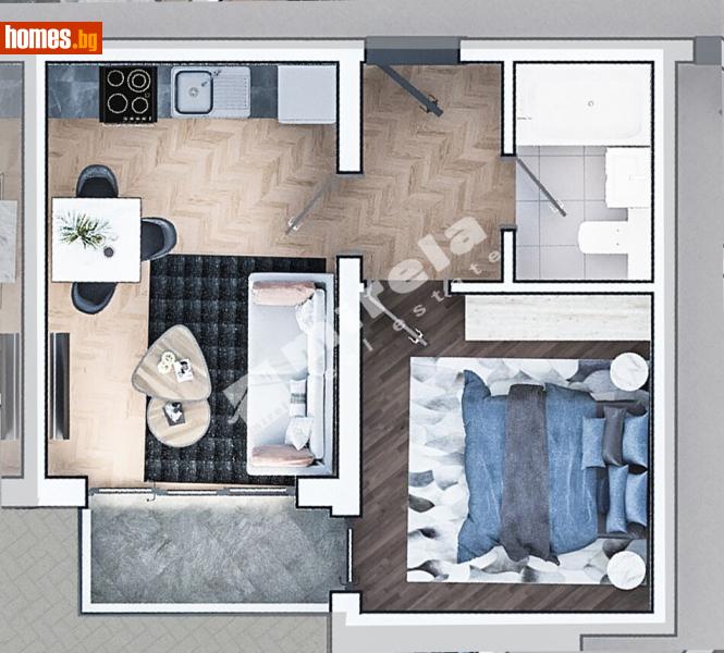 Двустаен, 57m² - Жк. Зона Б19, София - Апартамент за продажба - МИРЕЛА - 117175601