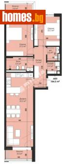 Тристаен, 123m² - Апартамент за продажба - 117188203