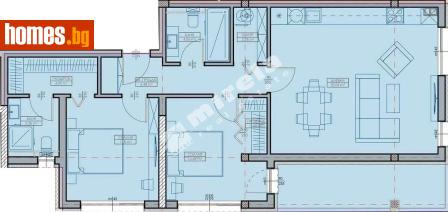 Тристаен, 117m² - Апартамент за продажба - 117188233