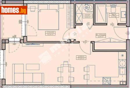 Двустаен, 72m² - Апартамент за продажба - 117188241