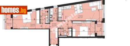 Тристаен, 129m² - Апартамент за продажба - 117205235