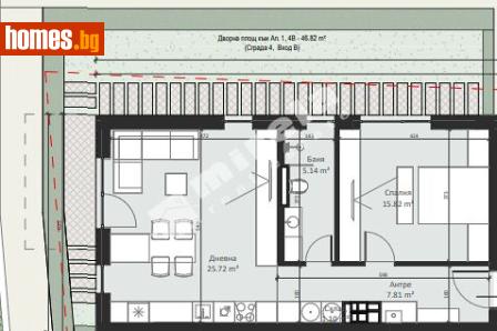 Двустаен, 78m² - Апартамент за продажба - 117205239