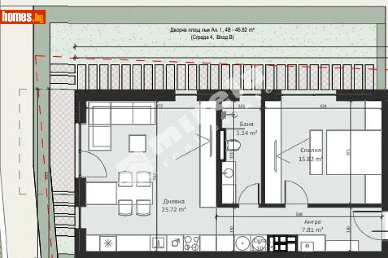 Двустаен, 78m² - Кв. Малинова Долина, София - Апартамент за продажба - МИРЕЛА - 117205239