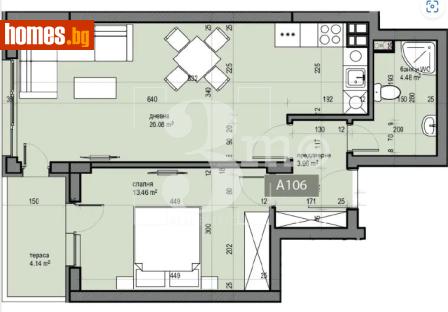 Двустаен, 70m² - Апартамент за продажба - 117219302