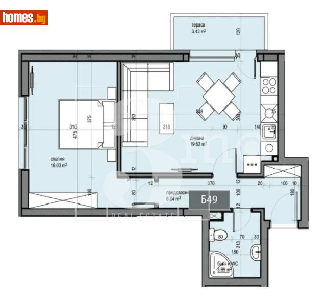 Двустаен, 69m² - Жк. Люлин 5, София - Апартамент за продажба - 3mo офис Амалтея - 117219305