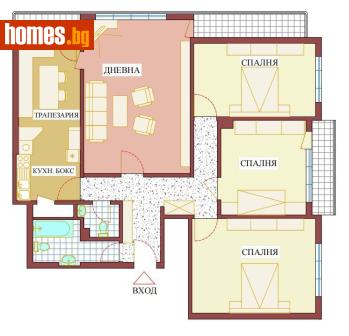 Четиристаен, 130m² - Апартамент за продажба - 117231747