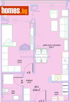 Двустаен, 76m² - Апартамент за продажба - 117238933