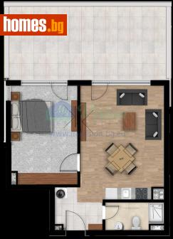 Двустаен, 67m² - Апартамент за продажба - 117238973