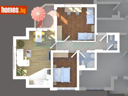 Тристаен, 97m² - Апартамент за продажба - 117239015