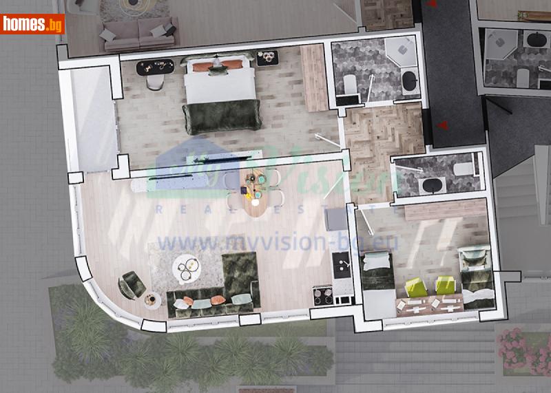 Тристаен, 110m² - Жк. Стрелбище, София - Апартамент за продажба - Myvision Real Estate - 117239023