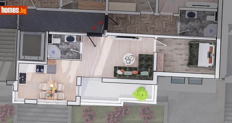 Двустаен, 84m² - Жк. Стрелбище, София - Апартамент за продажба - Myvision Real Estate - 117239025