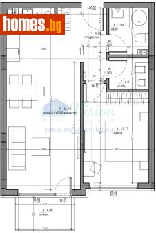 Двустаен, 74m² - Апартамент за продажба - 117239228