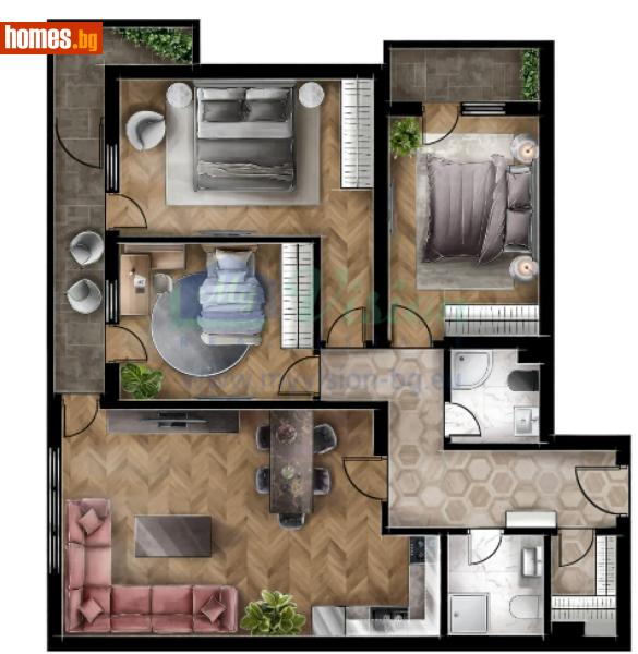 Тристаен, 145m² -  Банкя, София - Апартамент за продажба - Myvision Real Estate - 117239434