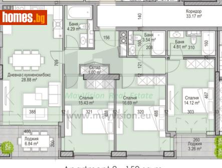 Четиристаен, 150m² - Апартамент за продажба - 117239556