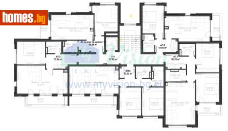 Двустаен, 83m² - Апартамент за продажба - 117239676