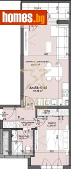 Двустаен, 80m² - Апартамент за продажба - 117288239