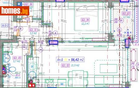 Двустаен, 69m² - Апартамент за продажба - 117301163