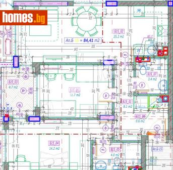Тристаен, 104m² - Апартамент за продажба - 117301166