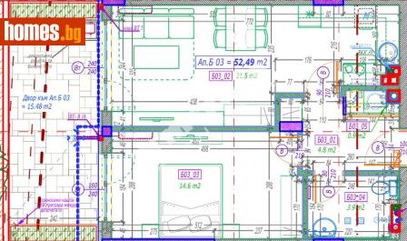 Двустаен, 64m² - Апартамент за продажба - 117301173