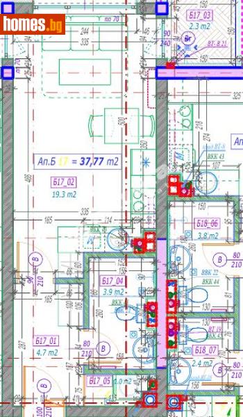 Едностаен, 46m² - Кв. Малинова Долина, София - Апартамент за продажба - МИРЕЛА - 117301193