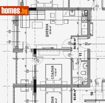 Двустаен, 71m² - Апартамент за продажба - 117301582