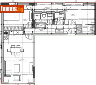 Тристаен, 112m² - Апартамент за продажба - 117301991