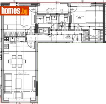 Тристаен, 113m² - Апартамент за продажба - 117302093