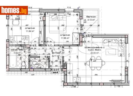 Тристаен, 97m² - Апартамент за продажба - 117304334