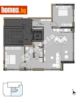 Тристаен, 115m² - Апартамент за продажба - 117369656