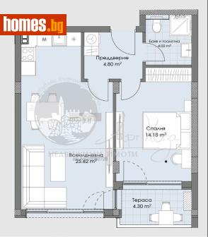Двустаен, 75m² - Апартамент за продажба - 117376236