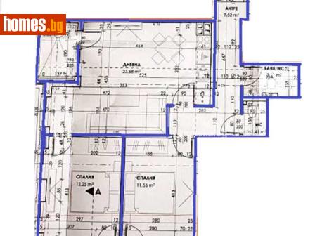 Тристаен, 105m² - Апартамент за продажба - 117401297