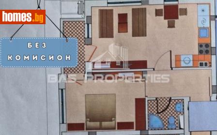 Двустаен, 64m² - Апартамент за продажба - 117416896