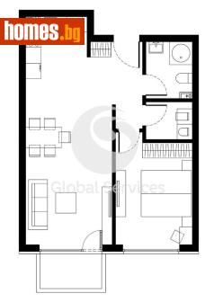 Двустаен, 79m² - Апартамент за продажба - 117455190