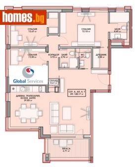 Четиристаен, 151m² - Апартамент за продажба - 117455305