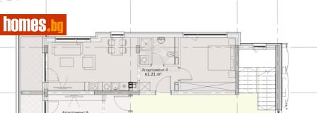 Двустаен, 80m² - Апартамент за продажба - 117455480