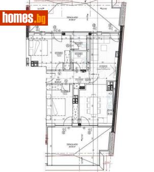 Тристаен, 180m² - Апартамент за продажба - 117455582