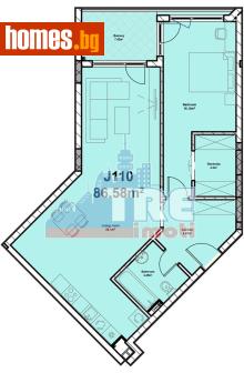 Двустаен, 102m² - Апартамент за продажба - 117464493